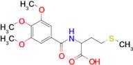 4-(Methylsulfanyl)-2-[(3,4,5-trimethoxyphenyl)formamido]butanoic acid