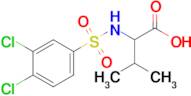 2-(3,4-Dichlorobenzenesulfonamido)-3-methylbutanoic acid