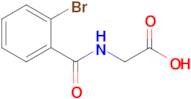 2-[(2-bromophenyl)formamido]acetic acid