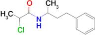 2-Chloro-n-(4-phenylbutan-2-yl)propanamide