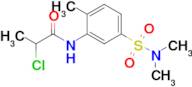 2-Chloro-n-[5-(dimethylsulfamoyl)-2-methylphenyl]propanamide