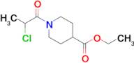 Ethyl 1-(2-chloropropanoyl)piperidine-4-carboxylate