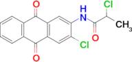 2-Chloro-N-(3-chloro-9,10-dihydro-9,10-dioxo-2-anthracenyl)propanamide