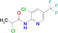 2-Chloro-n-[3-chloro-5-(trifluoromethyl)pyridin-2-yl]propanamide