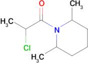 2-Chloro-1-(2,6-dimethylpiperidin-1-yl)propan-1-one