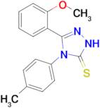 3-(2-methoxyphenyl)-4-(4-methylphenyl)-4,5-dihydro-1H-1,2,4-triazole-5-thione