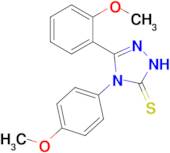 3-(2-methoxyphenyl)-4-(4-methoxyphenyl)-4,5-dihydro-1H-1,2,4-triazole-5-thione