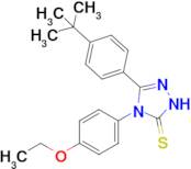 3-(4-tert-butylphenyl)-4-(4-ethoxyphenyl)-4,5-dihydro-1H-1,2,4-triazole-5-thione