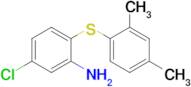 5-Chloro-2-[(2,4-dimethylphenyl)sulfanyl]aniline