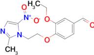 3-Ethoxy-4-[2-(2-methyl-5-nitro-1h-imidazol-1-yl)ethoxy]benzaldehyde