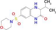 7-(Morpholine-4-sulfonyl)-3-(propan-2-yl)-1,2,3,4-tetrahydroquinoxalin-2-one