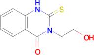 3-(2-hydroxyethyl)-2-sulfanylidene-1,2,3,4-tetrahydroquinazolin-4-one