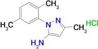 1-(2,5-Dimethylphenyl)-3-methyl-1h-pyrazol-5-amine hydrochloride