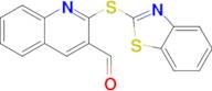 2-(1,3-Benzothiazol-2-ylsulfanyl)quinoline-3-carbaldehyde