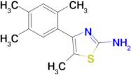 5-Methyl-4-(2,4,5-trimethylphenyl)-1,3-thiazol-2-amine