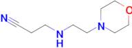 3-{[2-(morpholin-4-yl)ethyl]amino}propanenitrile