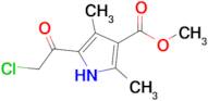 Methyl 5-(2-chloroacetyl)-2,4-dimethyl-1h-pyrrole-3-carboxylate