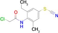 2-Chloro-n-[4-(cyanosulfanyl)-2-ethyl-6-methylphenyl]acetamide