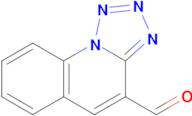 [1,2,3,4]tetrazolo[1,5-a]quinoline-4-carbaldehyde