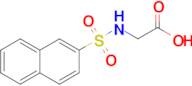 2-(Naphthalene-2-sulfonamido)acetic acid