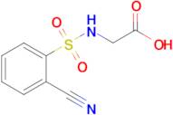 2-(2-Cyanobenzenesulfonamido)acetic acid