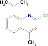 2-Chloro-4-methyl-8-(propan-2-yl)quinoline