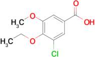 3-Chloro-4-ethoxy-5-methoxybenzoic acid