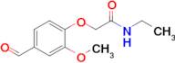 n-Ethyl-2-(4-formyl-2-methoxyphenoxy)acetamide