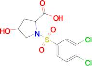 1-(3,4-Dichlorobenzenesulfonyl)-4-hydroxypyrrolidine-2-carboxylic acid