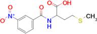 4-(Methylsulfanyl)-2-[(3-nitrophenyl)formamido]butanoic acid