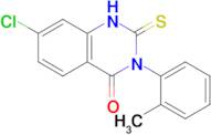 7-chloro-3-(2-methylphenyl)-2-sulfanylidene-1,2,3,4-tetrahydroquinazolin-4-one