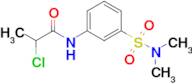 2-Chloro-n-[3-(dimethylsulfamoyl)phenyl]propanamide