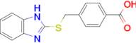 4-[(1h-1,3-benzodiazol-2-ylsulfanyl)methyl]benzoic acid