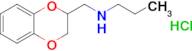 [(2,3-dihydro-1,4-benzodioxin-2-yl)methyl](propyl)amine hydrochloride