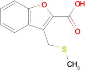 3-[(methylsulfanyl)methyl]-1-benzofuran-2-carboxylic acid