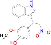 4-[1-(1h-indol-3-yl)-2-nitroethyl]-2-methoxyphenol