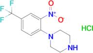 1-[2-nitro-4-(trifluoromethyl)phenyl]piperazine hydrochloride
