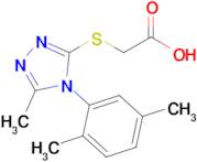 2-{[4-(2,5-dimethylphenyl)-5-methyl-4h-1,2,4-triazol-3-yl]sulfanyl}acetic acid