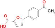 5-(4-Acetylphenyl)furan-2-carboxylic acid