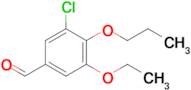 3-Chloro-5-ethoxy-4-propoxybenzaldehyde