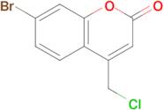 7-Bromo-4-(chloromethyl)-2H-1-benzopyran-2-one