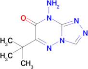 8-Amino-6-tert-butyl-7h,8h-[1,2,4]triazolo[4,3-b][1,2,4]triazin-7-one