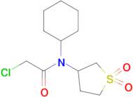 2-Chloro-N-cyclohexyl-N-(tetrahydro-1,1-dioxido-3-thienyl)acetamide