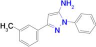 3-(3-Methylphenyl)-1-phenyl-1h-pyrazol-5-amine