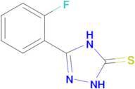 3-(2-fluorophenyl)-4,5-dihydro-1H-1,2,4-triazole-5-thione