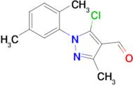 5-Chloro-1-(2,5-dimethylphenyl)-3-methyl-1h-pyrazole-4-carbaldehyde