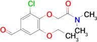 2-(2-Chloro-6-ethoxy-4-formylphenoxy)-n,n-dimethylacetamide