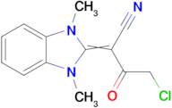 4-Chloro-2-(1,3-dimethyl-2,3-dihydro-1h-1,3-benzodiazol-2-ylidene)-3-oxobutanenitrile