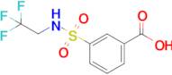 3-[(2,2,2-trifluoroethyl)sulfamoyl]benzoic acid