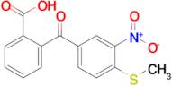 2-[4-(methylsulfanyl)-3-nitrobenzoyl]benzoic acid